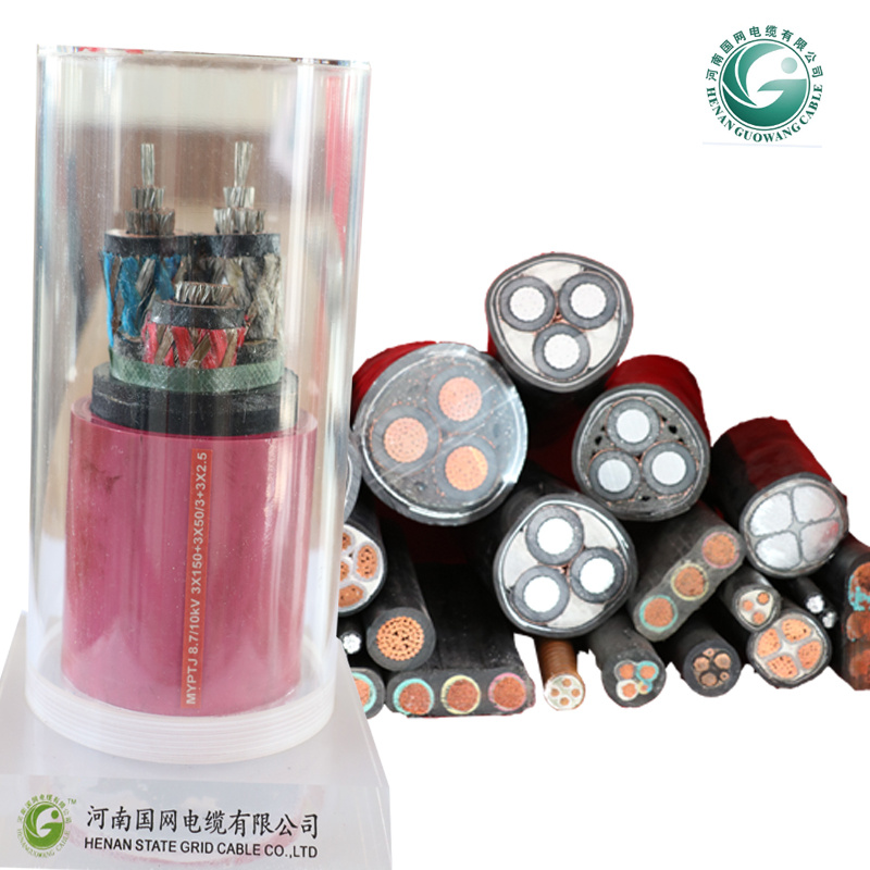 Low Smoke Free Halogen PVC Insulated Power Cable Underground Armoured Electrical Cable