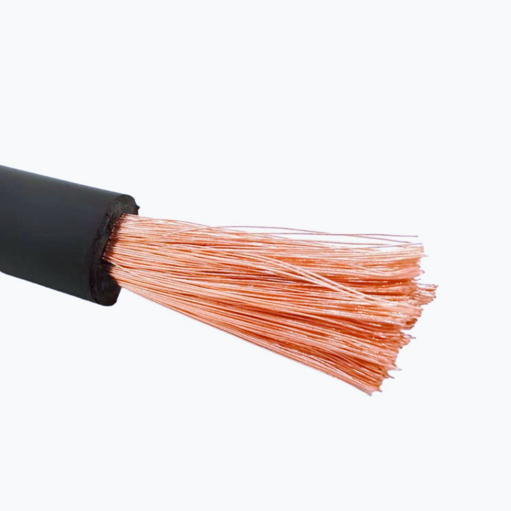 Low Voltage Annealed PVC Copper Conductor NBR Sheath Electric/Electrical Welding Cable