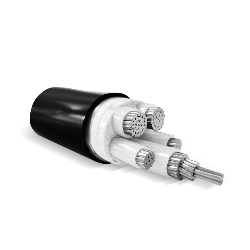 Câble d′alimentation en aluminium stranded à basse tension 16-300AWG avec gaine en PVC/PE non armée