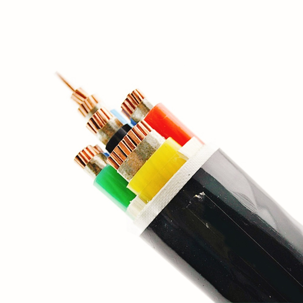 Low Voltage Yjv XLPE Copper Conductor 3core 185mm2 PVC out Jacket Cable