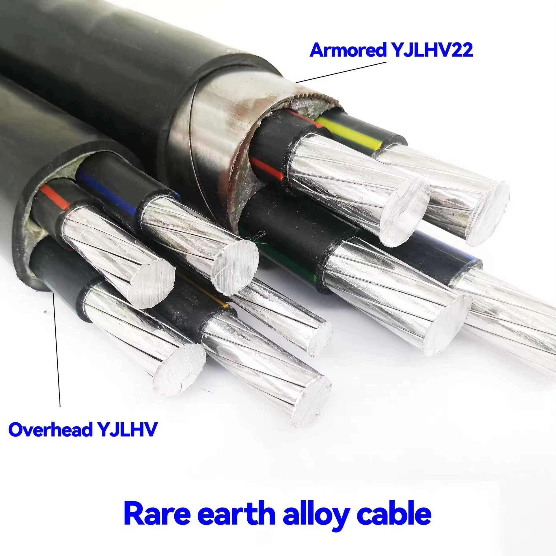 Manufacturer Household Line 0.6/1 Kv Armored Yjlhv22 Alloy Aluminum Power Cable