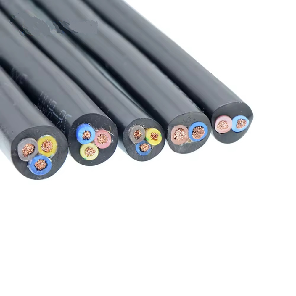 Medium-Sized H07rn-F 300/500V Copper Conductor Epr Insulated Flexible Electric Rubber Cable