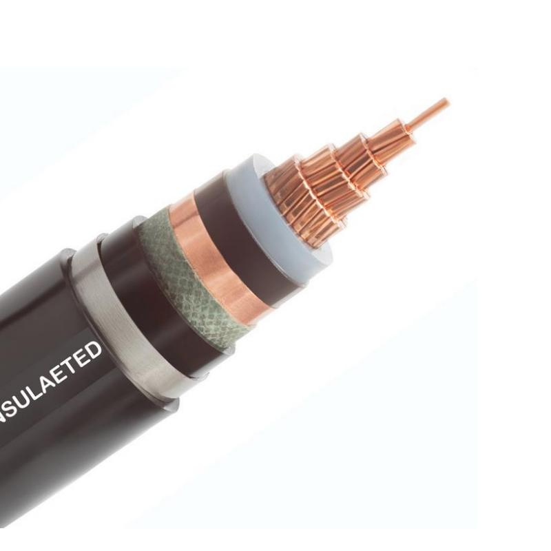 Medium Voltage Cable 8.7/15kv Copper Conductor XLPE Insulation and Jacket Cable 5X25mm2