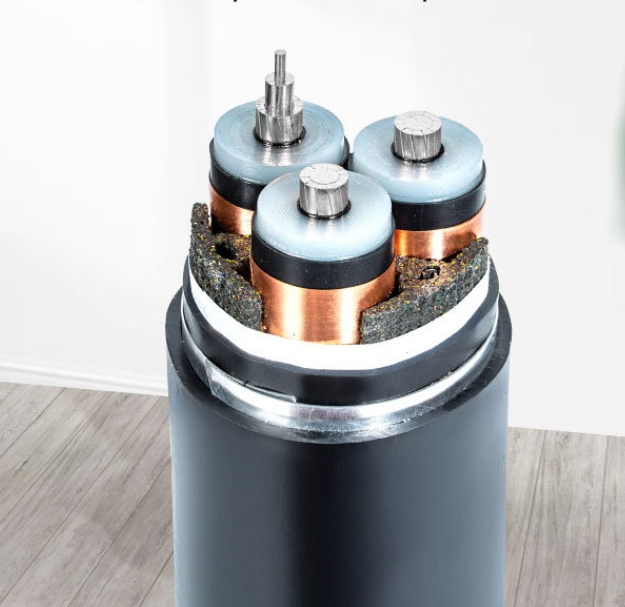 Medium Voltage Cable Yjlv22 3 Core 3.6-35kv Aluminum Conductor XLPE/PVC/Sta Power Cable