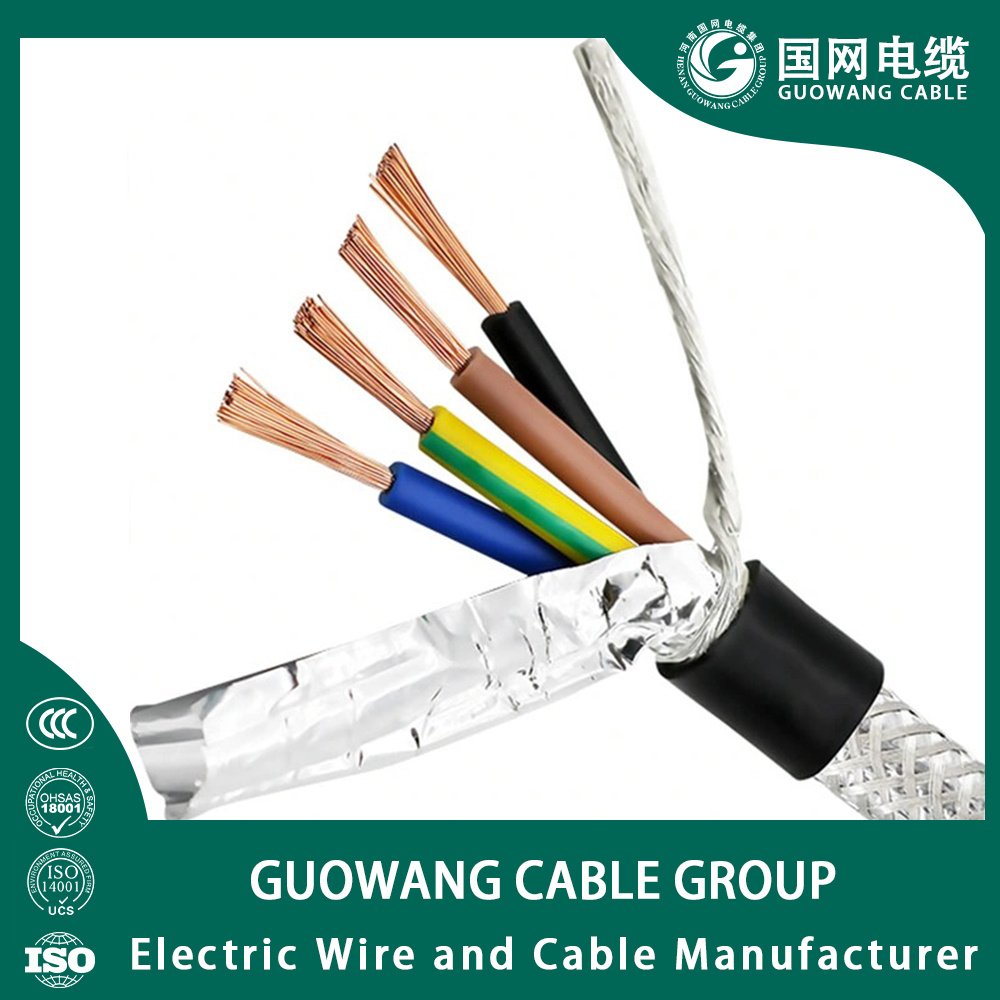 Monitoring Shielded Rvvp Cable Shielded Signal Cable Wire Intelligent