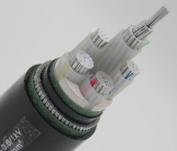 Multi Core Low Voltage XLPE Insulation PVC Sheath Swa Cable