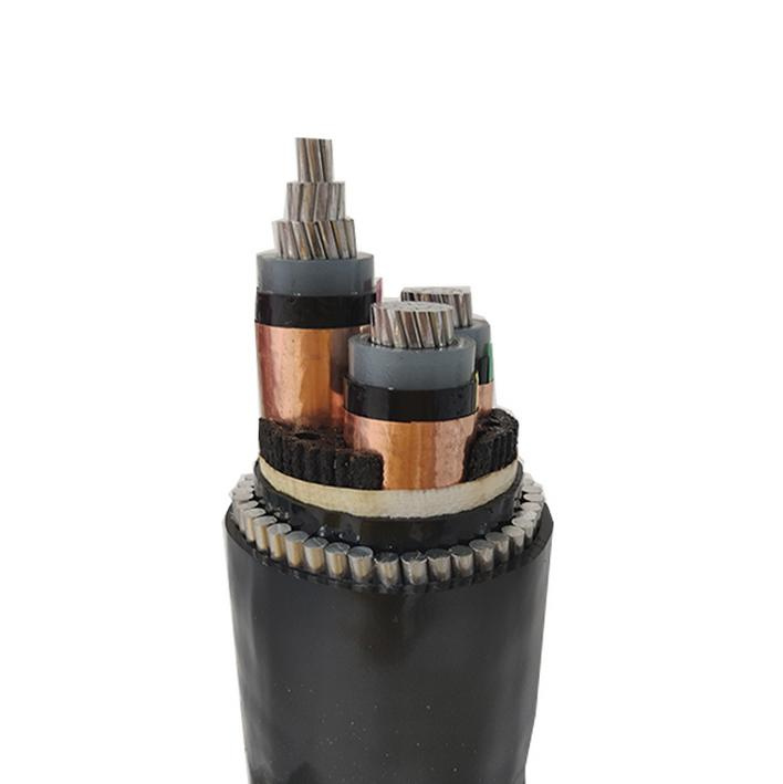 Multi Cores Round Wire Power Cable PVC Sheath Electric Cable Cu/Al Conductor
