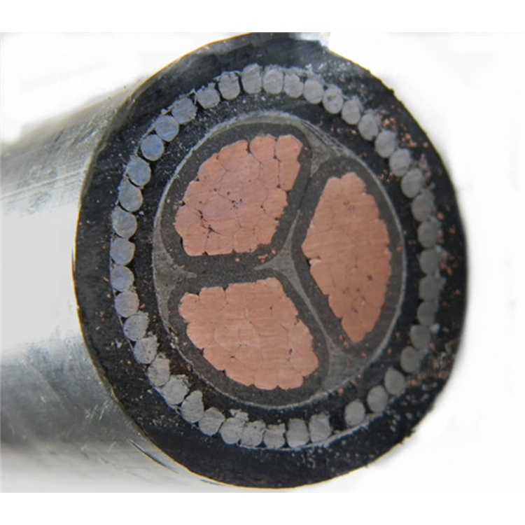 Multi Cores Round Wire Red Copper Aluminum Copper Under Armoured PVC Insulated Armoured PVC Sheath Electric Cable