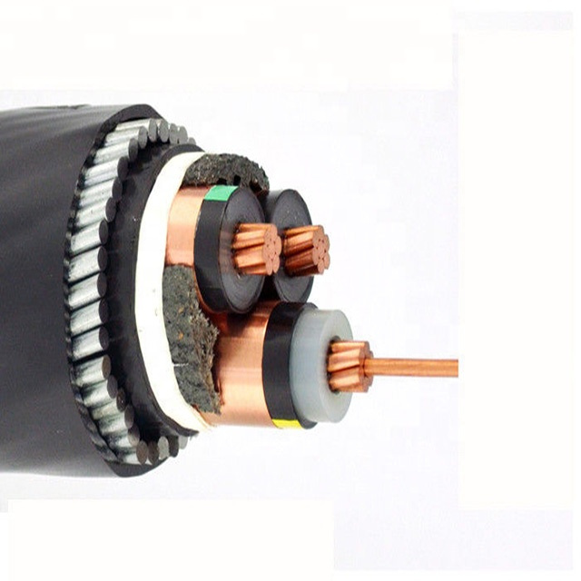 Multi Cores Round Wire Red Copper Distribution and Transmission XLPE Cable Copper Under Armoured