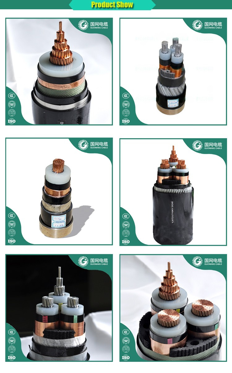 China Cabo de potência isolado com condutor de cobre/alumínio XLPE/PVC Cu/PVC/Sta/Swa de múltiplos núcleos fabricação e fornecedor