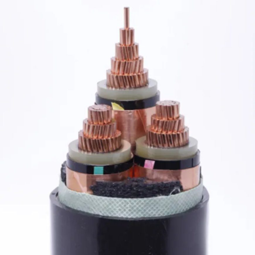 Mv Cable 3X185mm2 Copper Conductor XLPE Insulation PVC Jacket