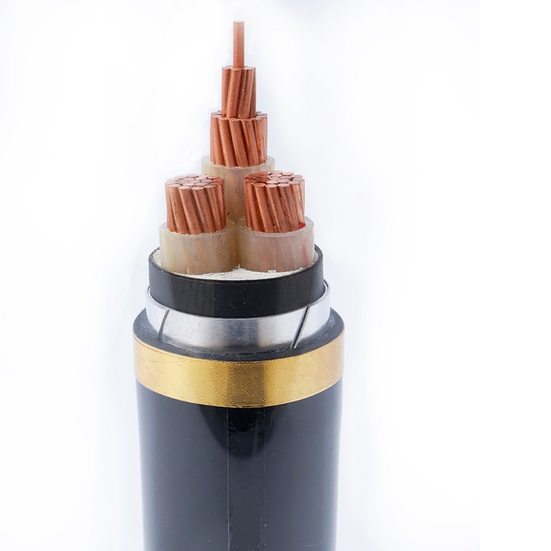 Mv XLPE Insulation PVC Sheath Cu Underground Electrical Armoured Power Cable