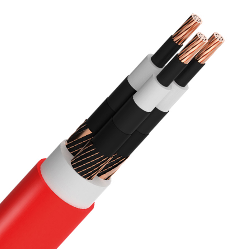 N2xse (FL) 2y Cable 3 Core Copper Core XLPE Insulation Copper Screened PE Sheath Power Cable Prices 1X400