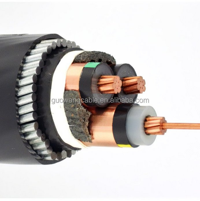 China N2xy Cable de potencia eléctrico con múltiples núcleos de cobre puro, aislamiento y chaqueta de XLPE fabricante y proveedor