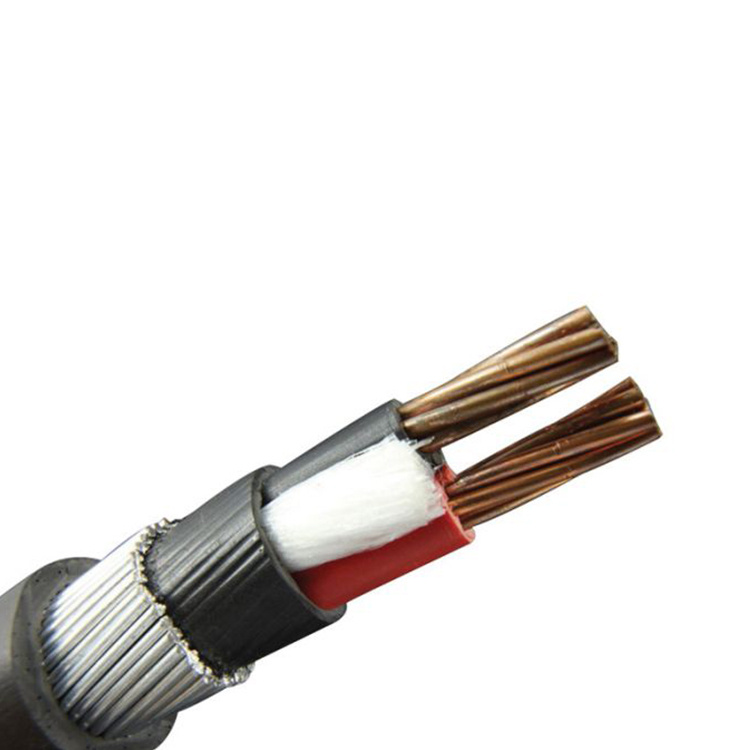 Câble en PVC 4*50mm2 4*120mm2 4*300mm2 avec âme en cuivre et isolation en XLPE Swa Fabrication