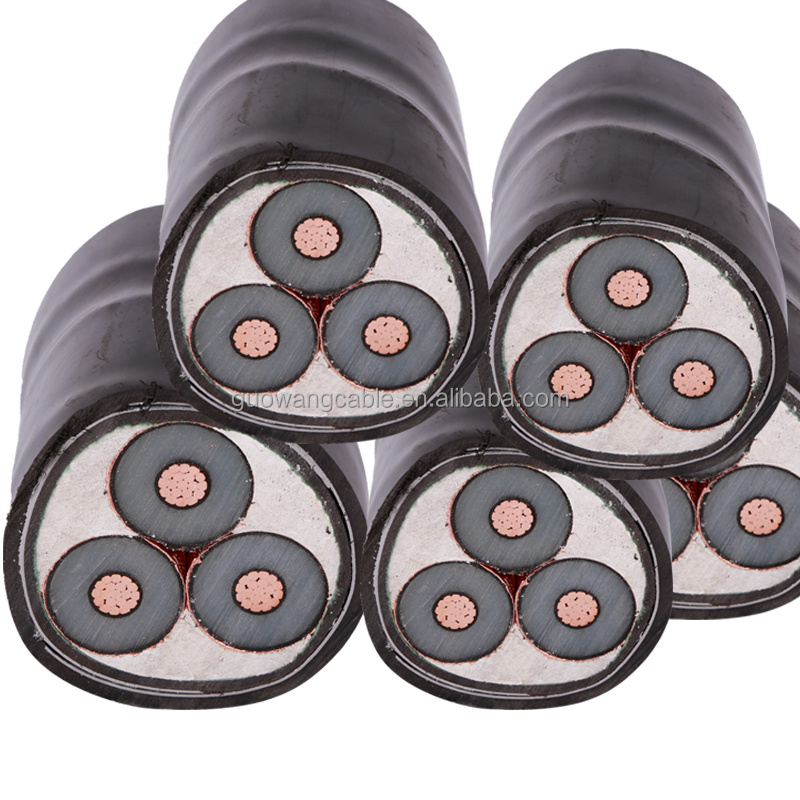 Round Wire Construction Low Voltage PVC Cable Underground Cable Manufacturer Cu/PVC/Sta/Swa Cu/Al Conductor XLPE Insulated Power Cable