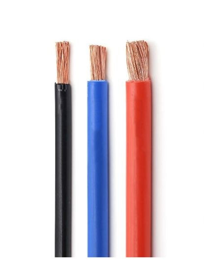 China Condutor de Cobre de Núcleo Único Isolado em PVC 450/750V Cabo Elétrico RV de Potência fabricação e fornecedor
