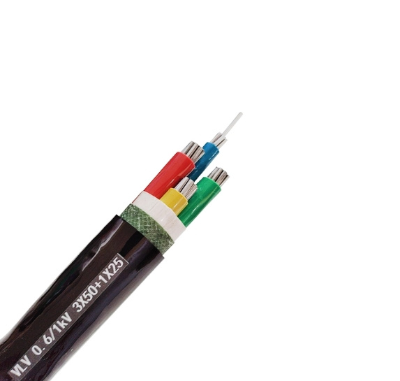 Vlv 0.6/1kv PVC Insulated PVC Sheathed Electrical Cable Low Voltage Power Cable1 2 3 4 5 Core Aluminium Conductor Power Cable
