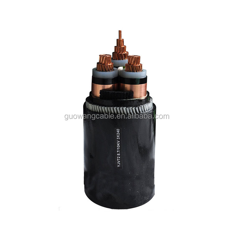 XLPE Multi Cores XLPE/PVC Insulated Insulated Steel Wire Aluminum Cu/PVC/Sta/Swa Copper Cable