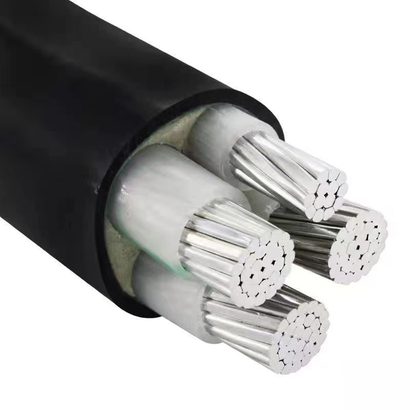 Yjlv E-Ayy E-Ay2y Stranded Aluminum 3 Phase 4 Core Non-Armored PVC/PE Sheath Power Electric Wire Cable