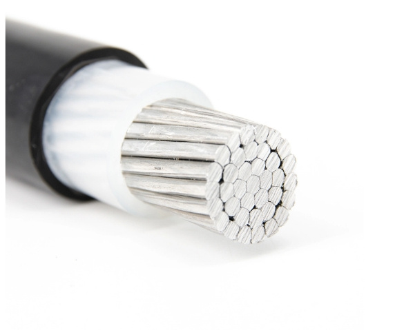 Câble de puissance à conducteur en aluminium à cœur unique Yjlv 0.6/1kv isolé en XLPE / gainé en PVC