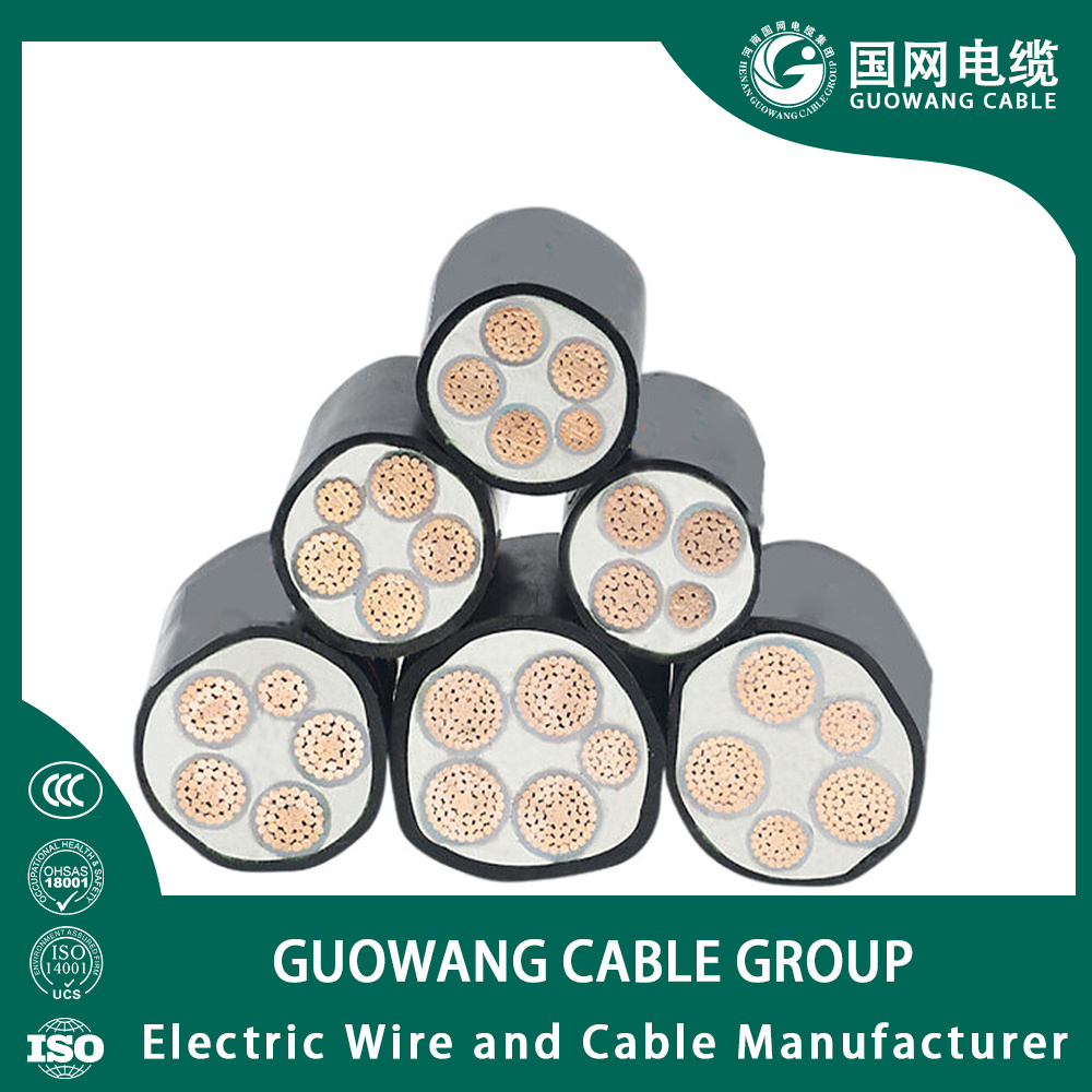 Yjv Flame Retardant Insulated Polyvinyl Chloride Sheathed Power Cable