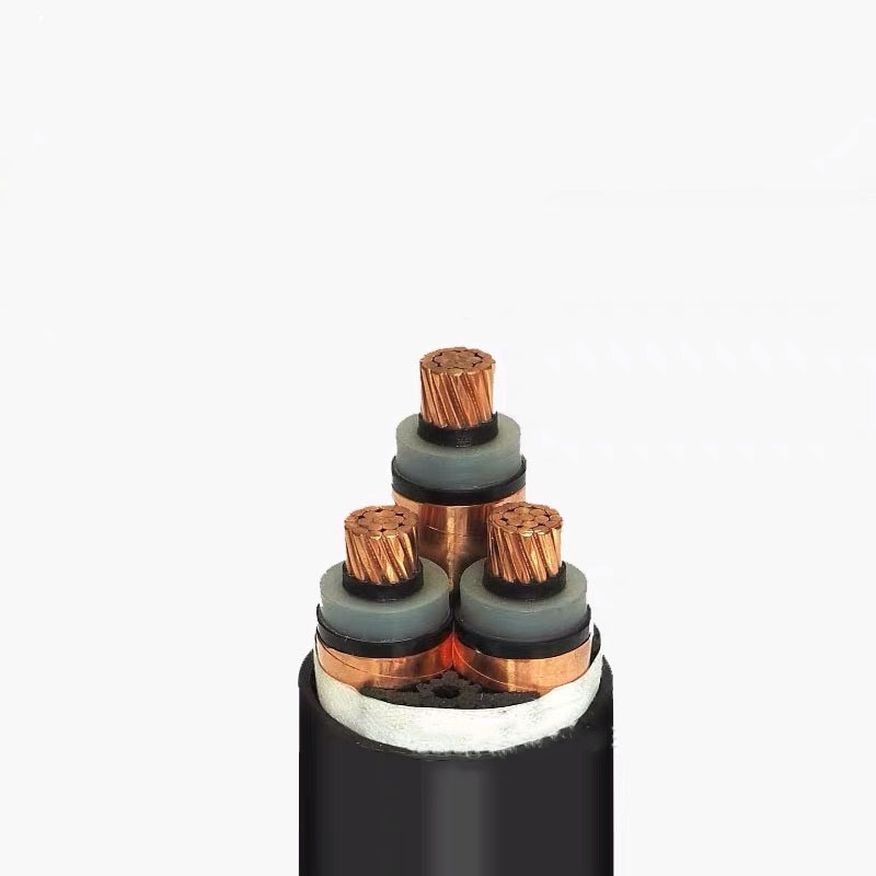 Yjv Yjlv 26/35kv 70mm2 Cu Core XLPE Insulated PVC/PE Sheathed Armoured Power Cable Mv Cable