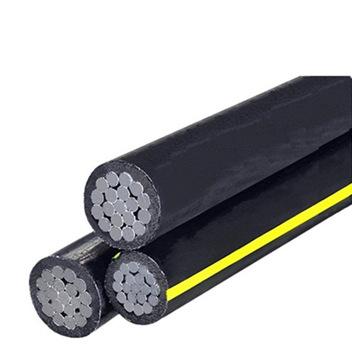 0.6/1.0kv Conductor de Aluminio Aislado XLPE/PE 3*16sqmm Cable Eléctrico Aéreo Cable ABC
