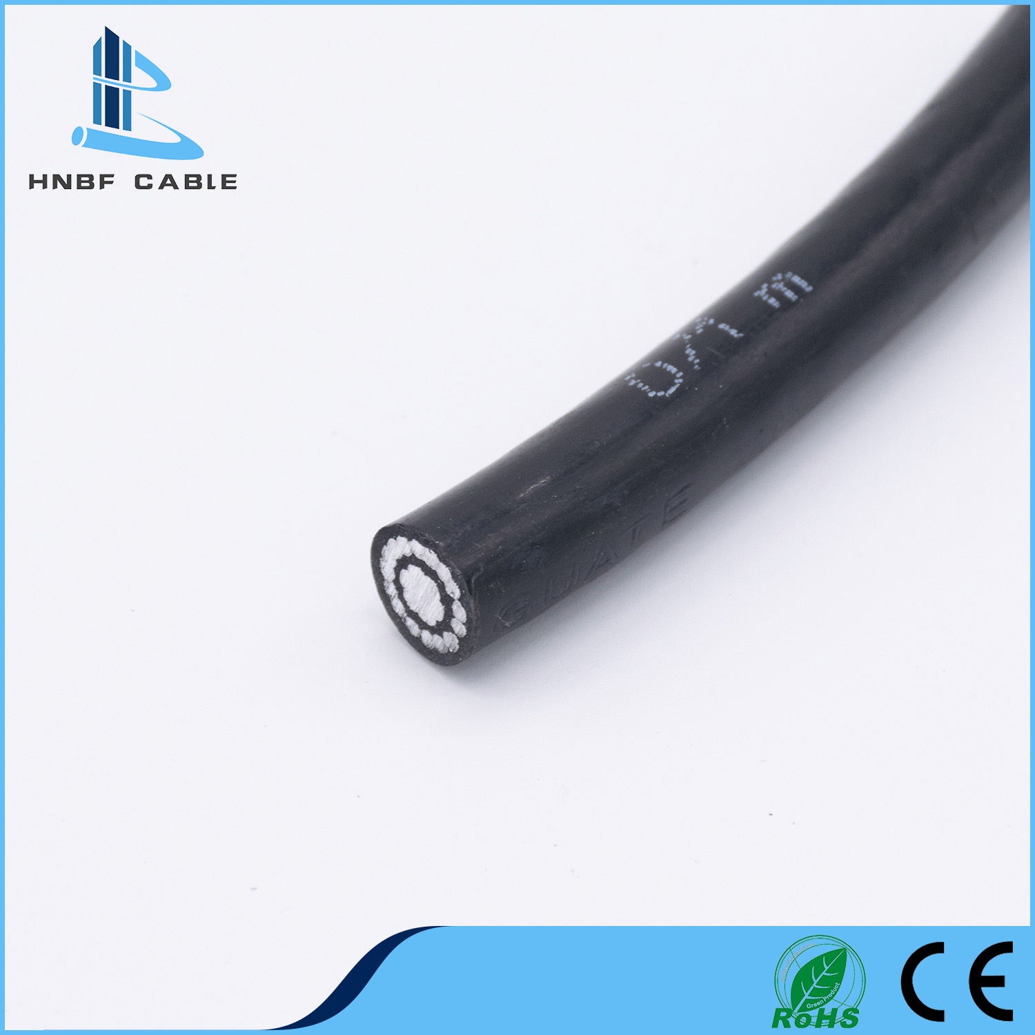 0.6/1kv Câble concentrique en conducteur en aluminium avec gaine en PVC