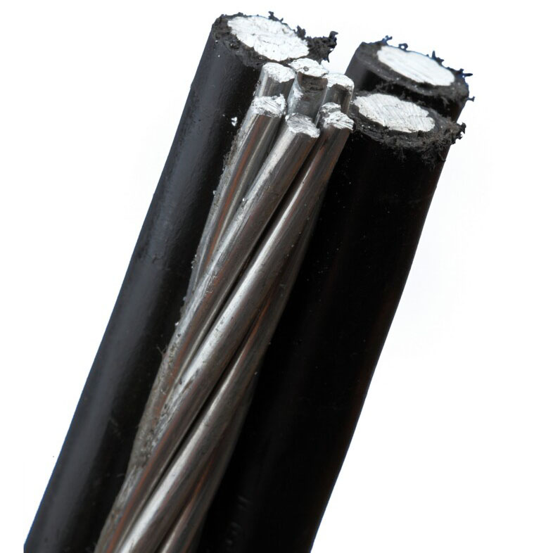 0.6/1kv Câbles Aériens en Aluminium Isolés XLPE Types de Câbles Aériens