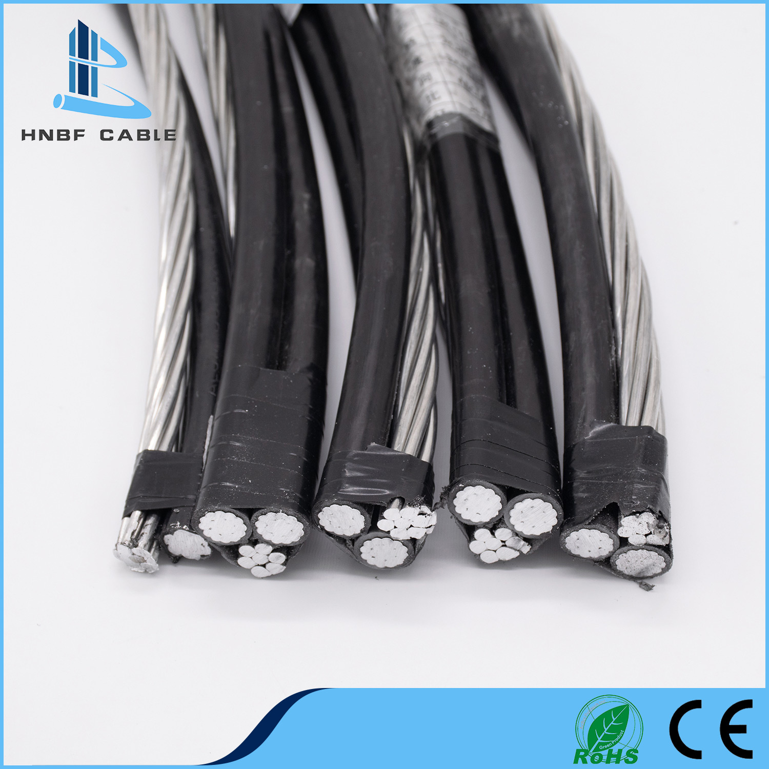 3X2/0AWG Condutor de Alumínio AAAC com Isolamento XLPE Cabo Triplex de Alumínio