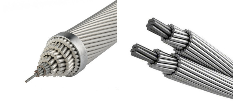 400sqmm Conductor de aluminio estándar Zebra reforzado con acero ACSR producto caliente