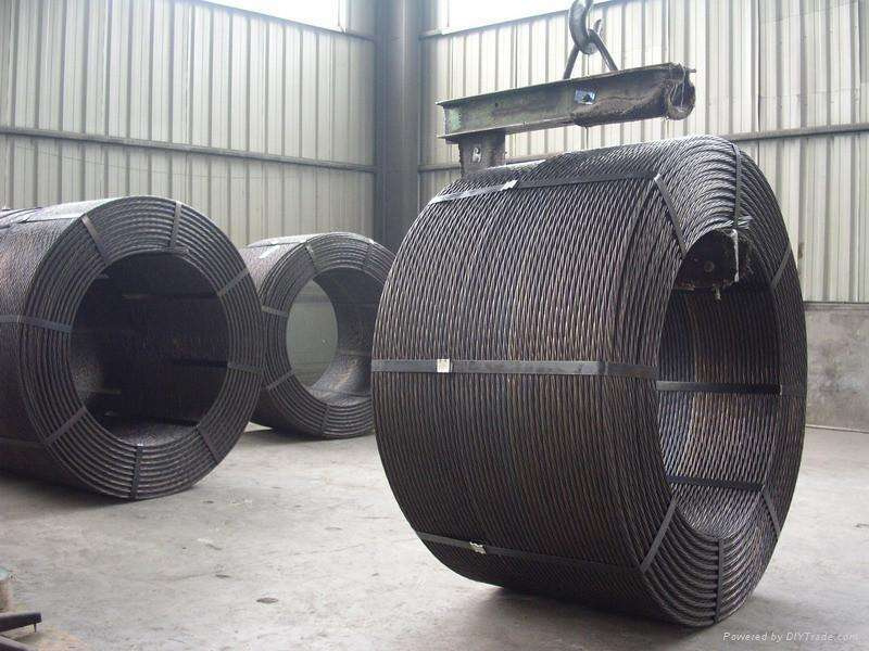 ASTM A475 3/8" High Tension Steel Wire Galvanized Zinc Coated Guy Wire Gsw