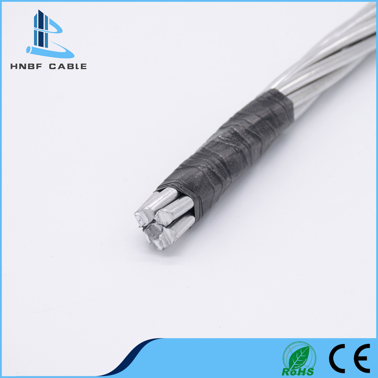 Estándar ASTM 450mcm Alambre Eléctrico de Aleación de Aluminio 228sqmm Conductor AAAC