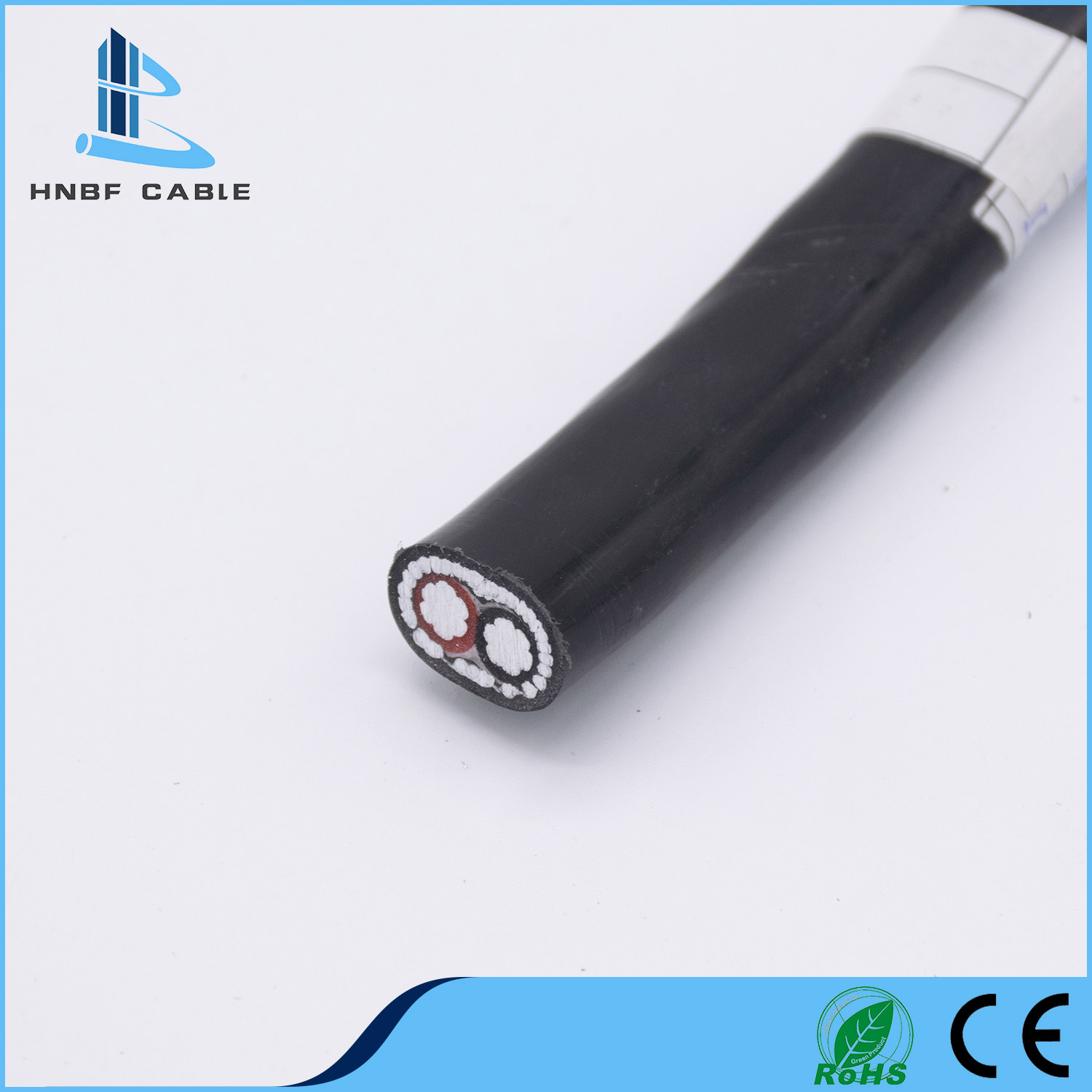 ASTM Standard Copper/Aluminum Alloy Conductor XLPE Insulation Sheath Concentric Cable