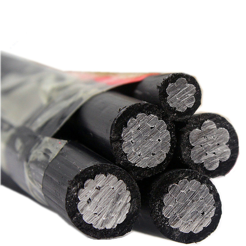 Al/XLPE Insulated Overhead Electric 3*35+54.6+16sqmm ABC Cable