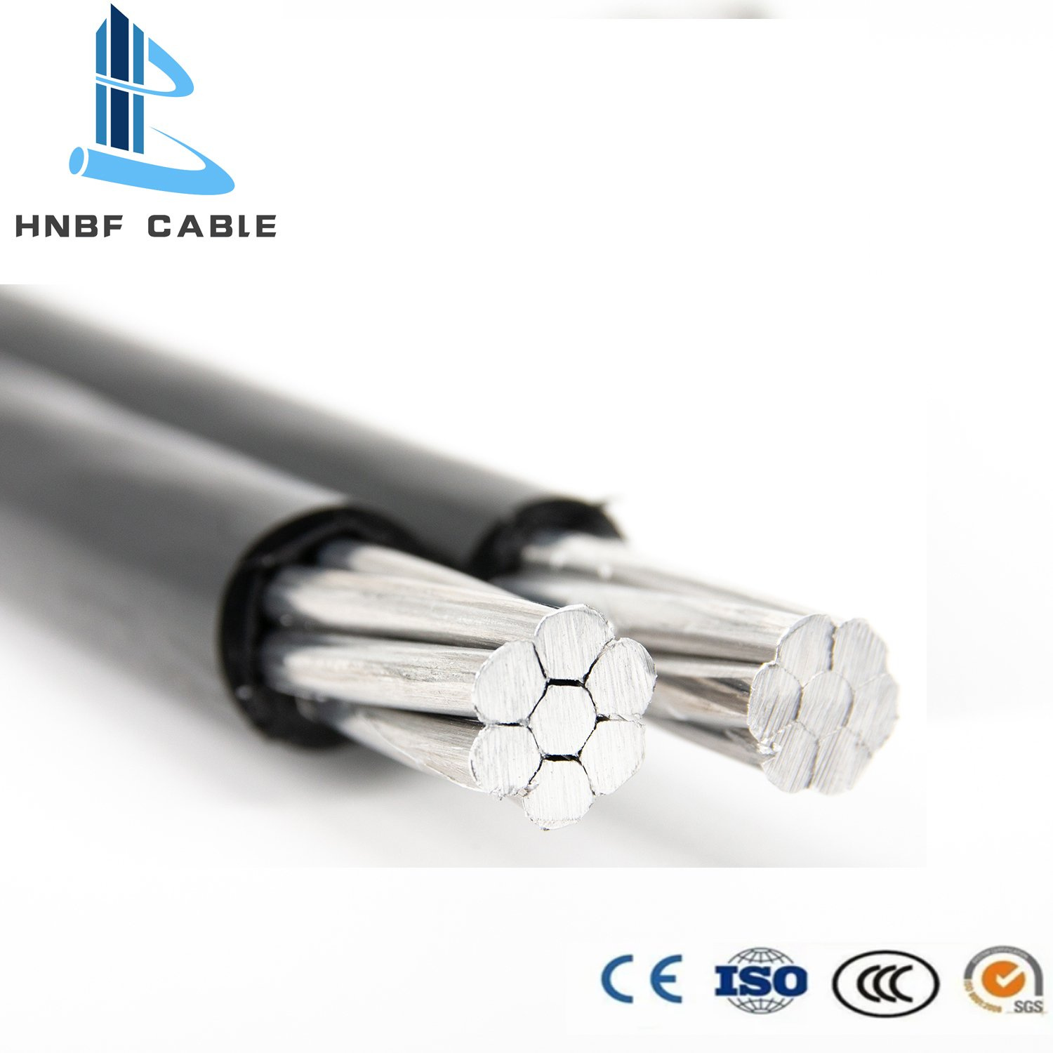Melhor Preço 0.6/1kv 2X25+1X25mm2 Cabo ABC IEC NFC Padrão Aéreo Cabo Conjunto XLPE Isolado