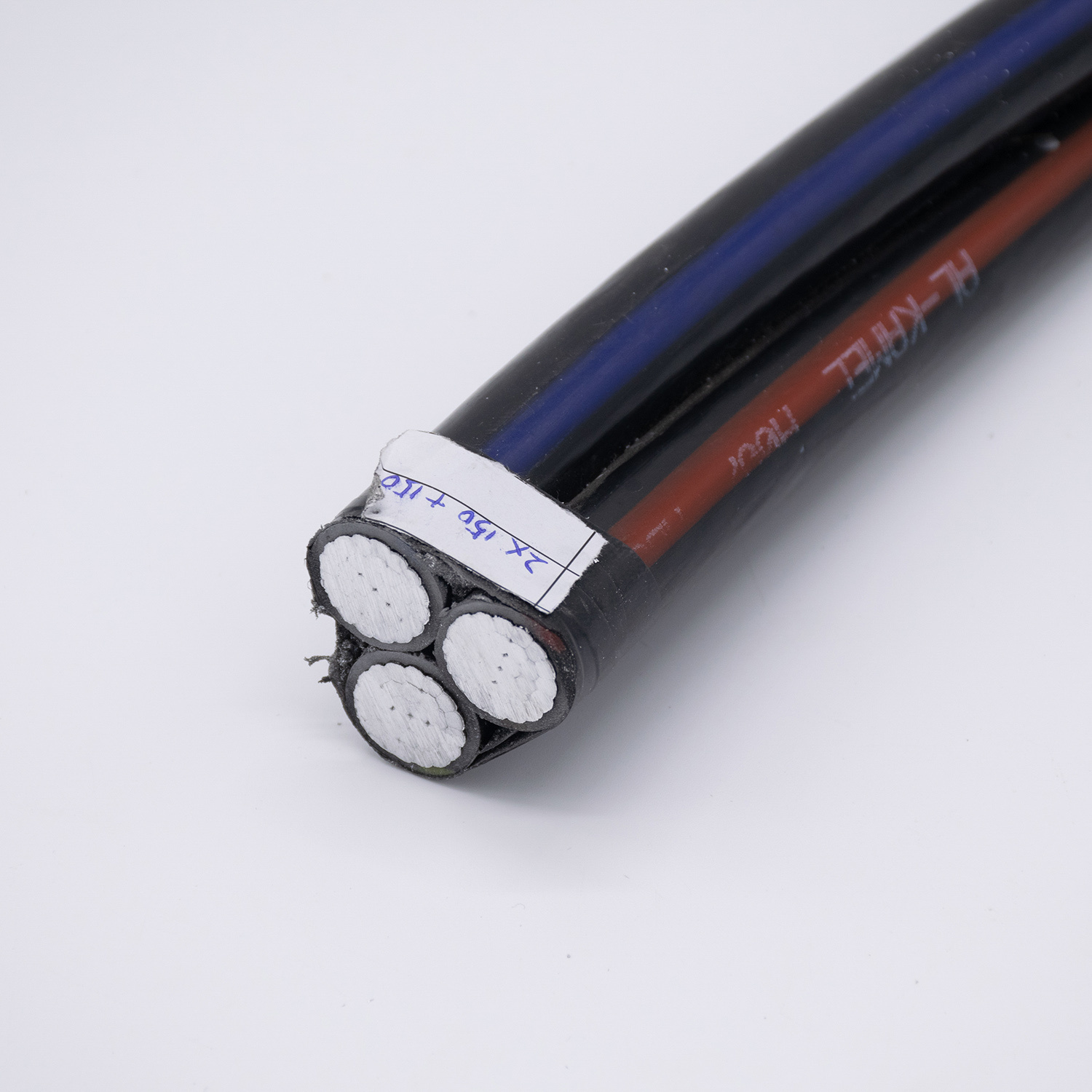 Conductor de cobre y aluminio con aislamiento XLPE, cable ABC de baja tensión