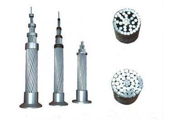 DIN48204 Estándar 125/30mm2 Conductor de cable eléctrico de potencia desnudo de núcleo trenzado de aluminio y acero ACSR