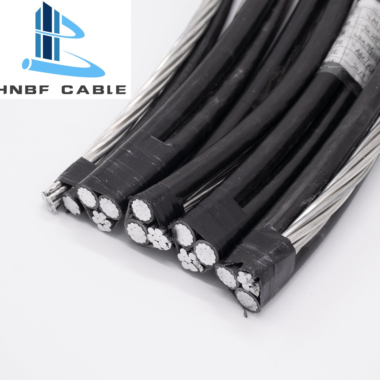 Electric Overhead Cable Triplex Service Drop Cable 3/0AWG Quahog Lone Melita ABC Cable