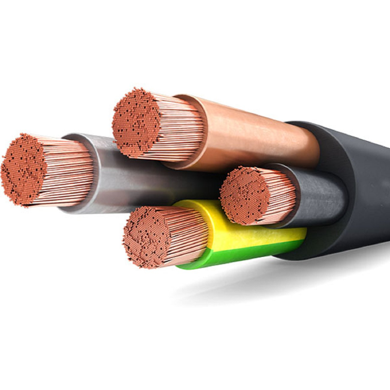 H07rn-F Multicore Type 450/750V Epr/Pcp Trailing Rubber Cable