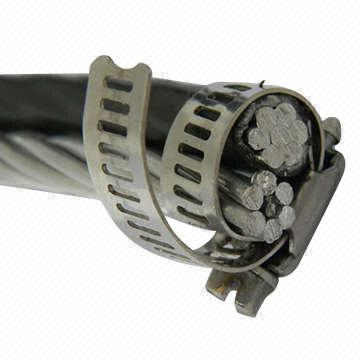 Low Voltage Chow Core XLPE Insulated Overhead ABC Cable 2AWG ACSR Cable