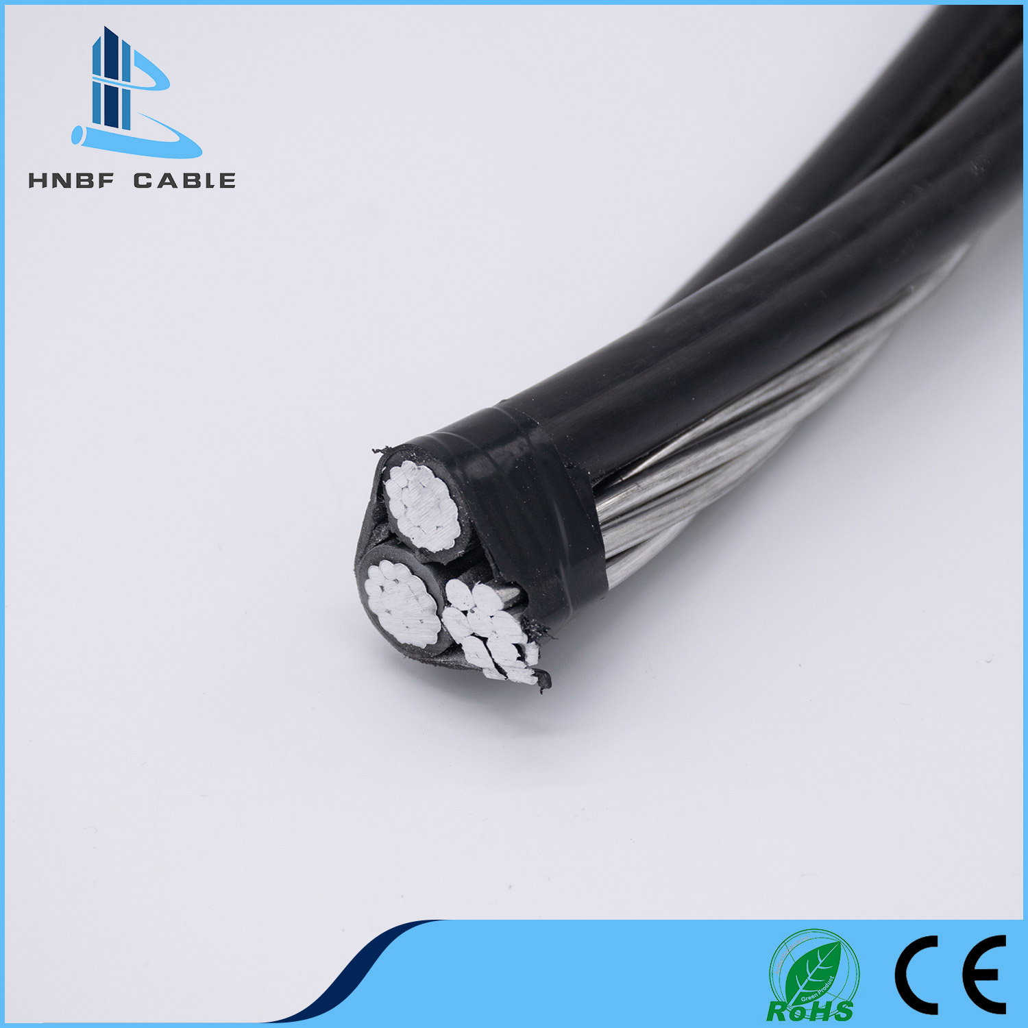 Low Voltage XLPE Insulated Overhead Cable Aluminum ABC Power Cable