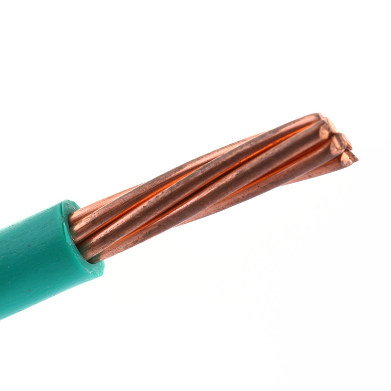Fio elétrico de cobre com isolamento de PVC para fiação residencial