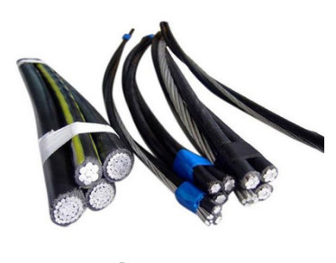 Triplex Conch Aluminium Conductor+ACSR (2+1) XLPE Insulated ABC Cable