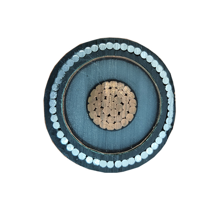 China XLPE Copper Conductor Electrical Mv Medium Voltage Underground 90mm Single Core Cable manufacture and supplier