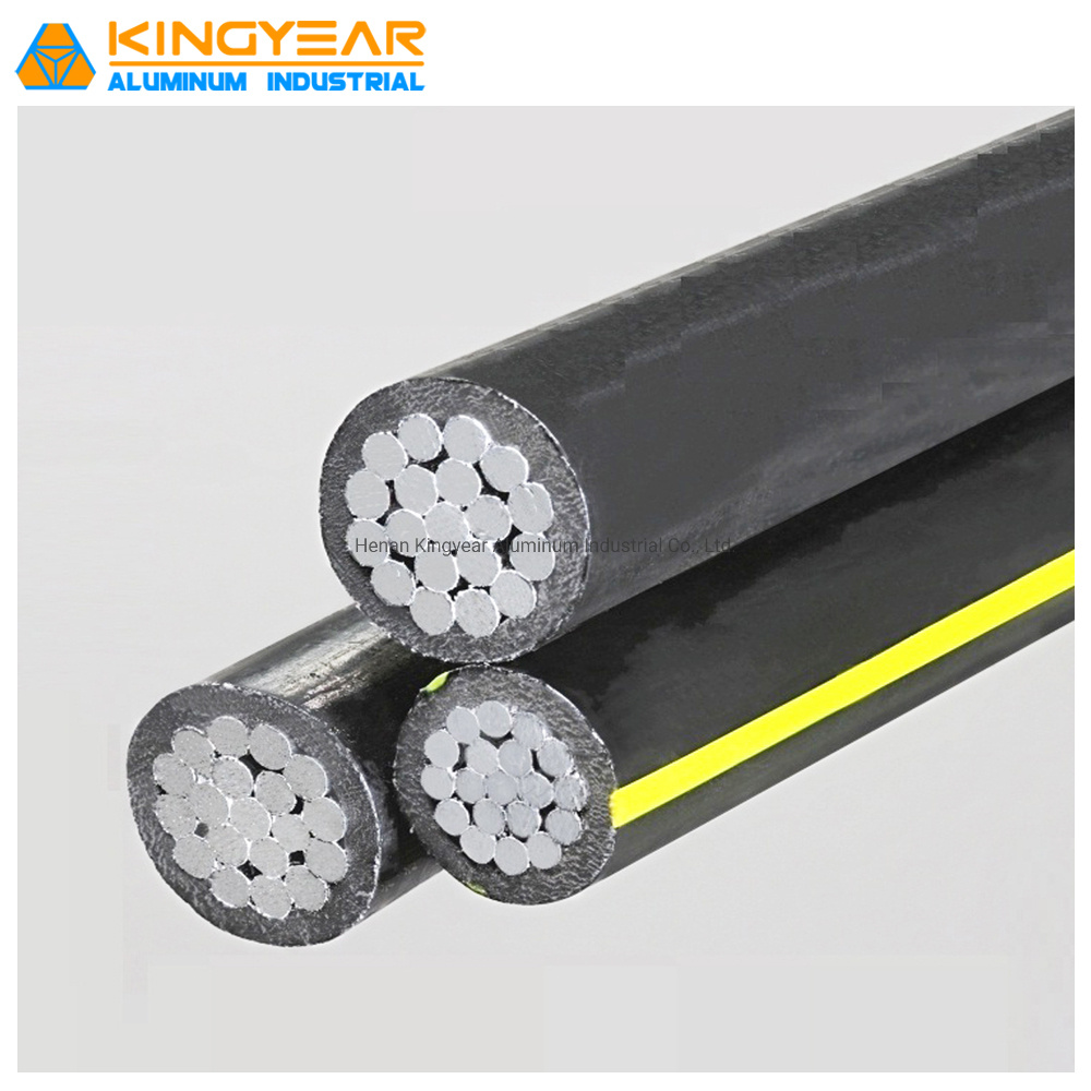0.6/1kv Câble de service triplex Gammarus 2X1/0wg+1X123.3 Conducteur neutre AAAC