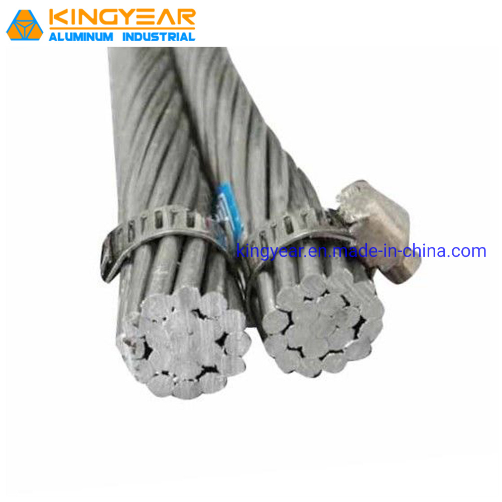 1/0 2/0 Conductor de Aluminio Aleado Trenzado AWG Cable Conductor Desnudo AAAC