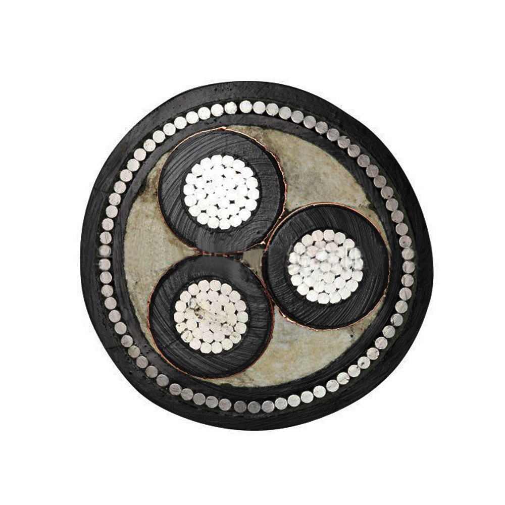 120mm2 XLPE Insulated Armoured Electric Power Cable 3 Core Power Cable 120mm2