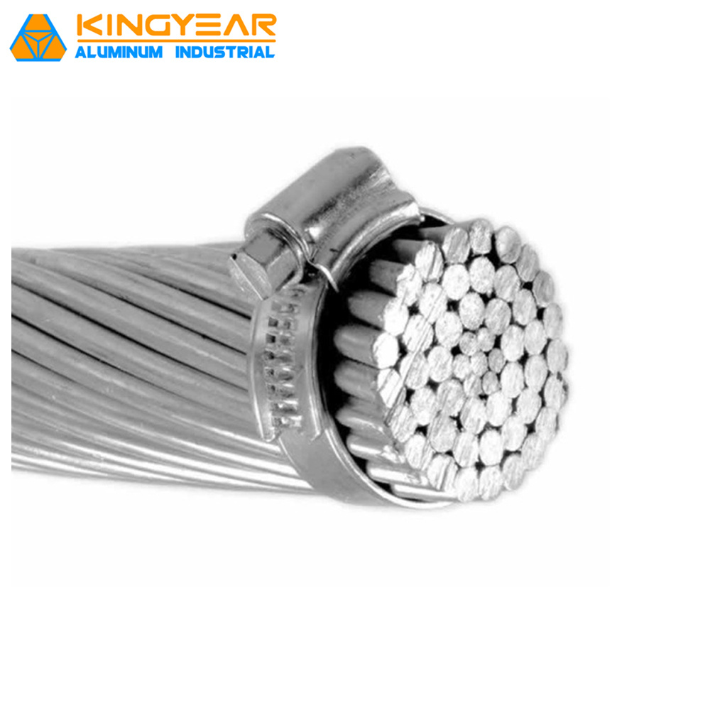 15mm2 95mm2 100mm2 240mm2 ASTM B231 Conducteur nu en aluminium ACSR Rose Dog Greely AAAC Conducteur aérien